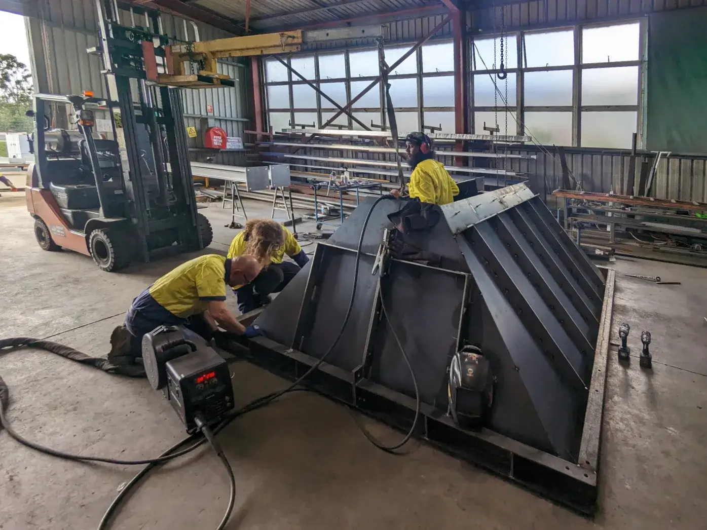 GKG engineers at work
